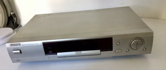 DVD Player Philips DVD707 Video CD CD MP3 Vintage Funcionando