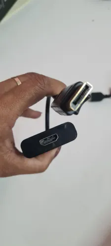 3 Cabos adaptador display port /Hdmi