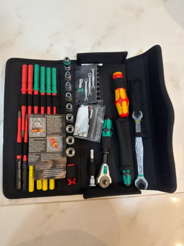 Jogo de Ferramentas Wera Kraftform Kompakt VDE Original Completo