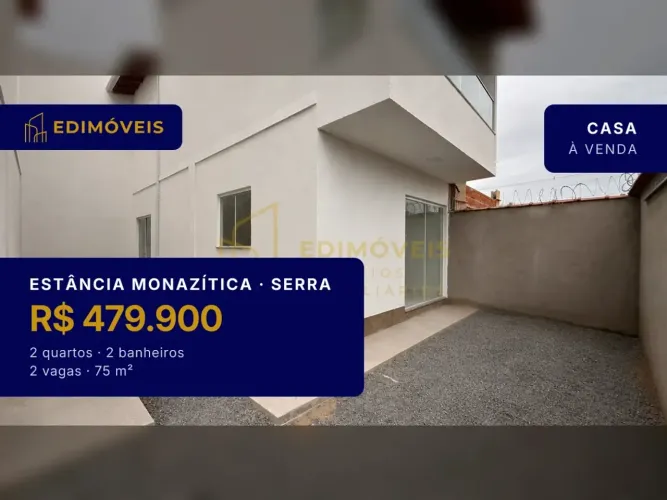 Linda Casa Individual em Estância Monazítica | Próxima à Praia