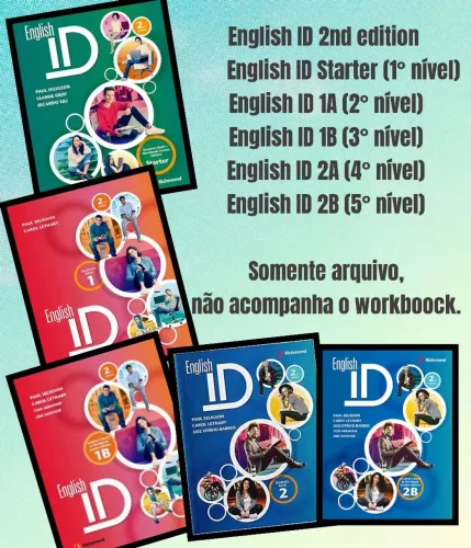 Livro de inglês, english id 2nd edition