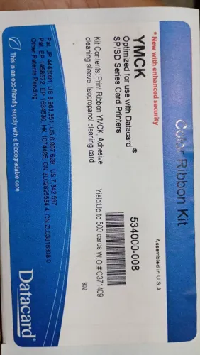 Ribbon color datacard cd / sd