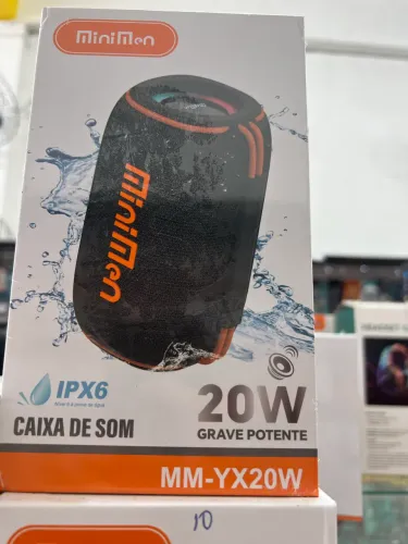 Caixa de Som Minimen 20W Grave pontente