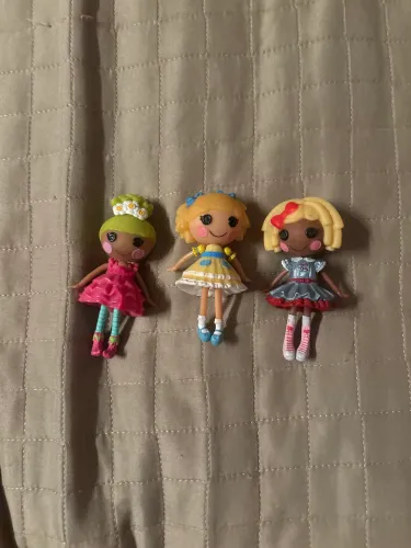 3 mini lalaloopsy