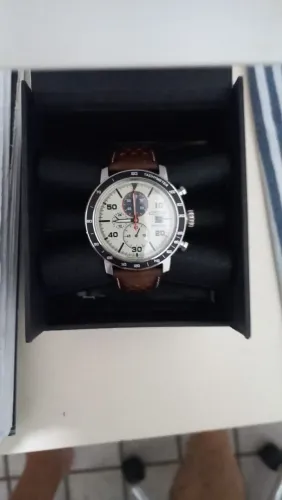 Citizen Brycen Eco-Drive Weekender Chronograph CA0649-06X Completo Caixa e Documentos 
