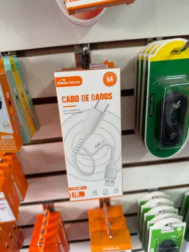 Cabo de dados USB tipo C