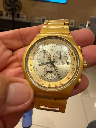 SWATCH CARAMELO DOURADO