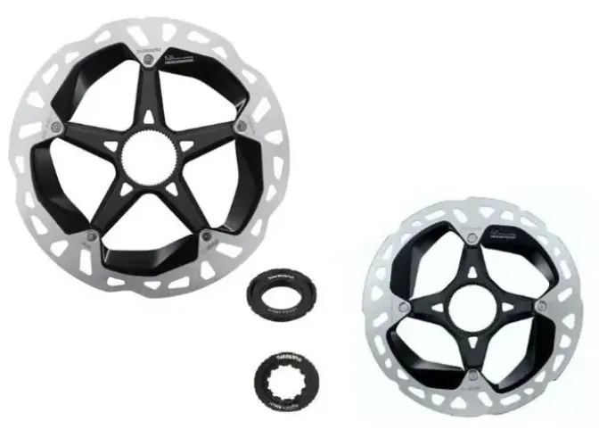 Par Rotores Freio Shimano Xtr Mt900 Icetech Freeza 180/160mm