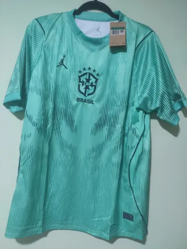 Camisa do Brasil Jordan Goleiro verde