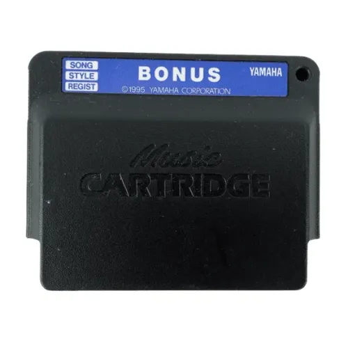 CARTUCHO PARA TECLADO YAMAHA BONUS SONG STYLE REGIST MUSIC CARTRIDGE - NO ESTADO