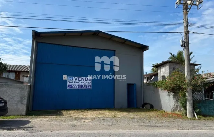 Terreno com galpão comercial e casa construída na BR-101 - R$1.550.000,00