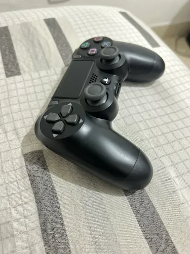 Controle Original PS4 DualShock 4 Preto - Pouco Uso - Estado de Novo