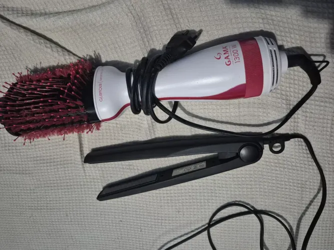 Kit escova secador e chapinha