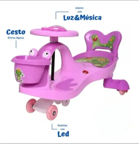 Carrinho gira gira Zippy Toys