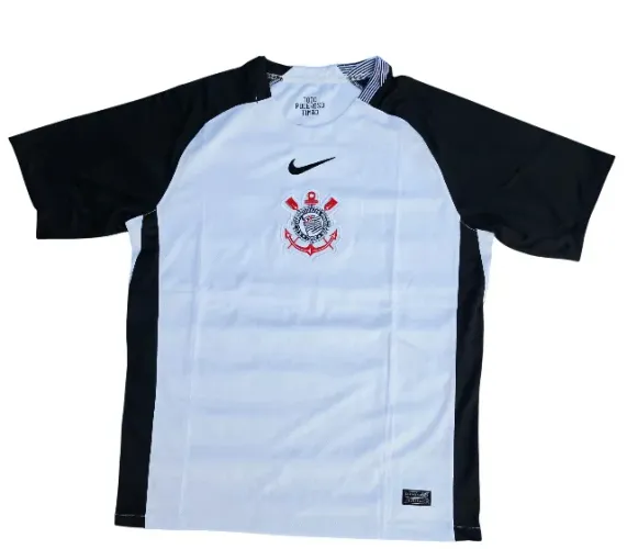 Camisa Corinthians I Home 2025/ 26 Branca Torcedor
