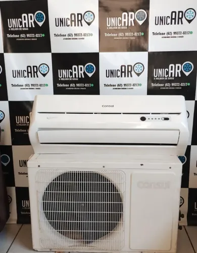 Ar condicionado convencional 9.000 BTUs apenas 1.400 ja instalado com garantia de 6 meses