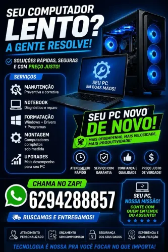Concerto e reparo de computadores.