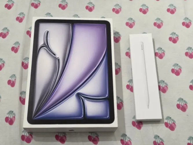 Apple iPad Air M3 + Apple Pencil Pro + Brindes NOVOS!