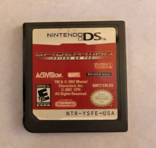 Spider-Man: Friend or Foe - Nintendo DS (Completo com Caixa e Manual Original)