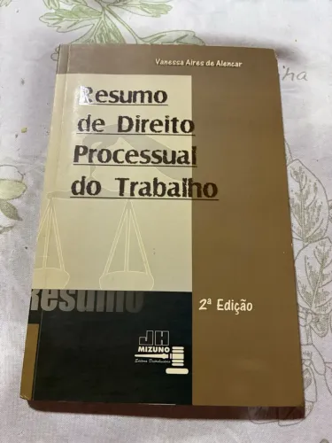 Livro Resumo de Direito Processual do Trabalho