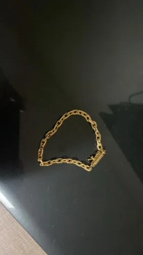 Pulseira banhada 18k