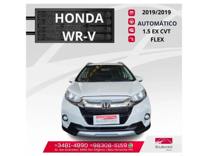 Honda WR-V EX 1.5 Flexone 16V 5P Aut. 2019