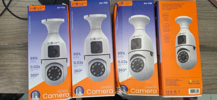 Camera de vigilancia dupla wi fi INOVA