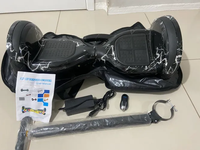 Hoverboard Skate Elétrico 10 Polegadas Com LED