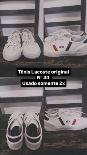 Tênis Lacoste