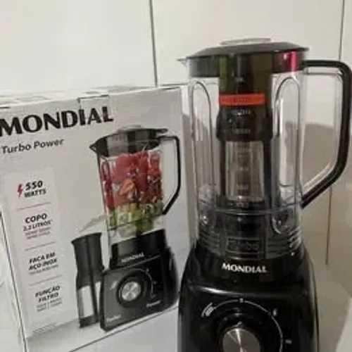 Liquidificador mondial 750w - Novo Pagamento na entrega