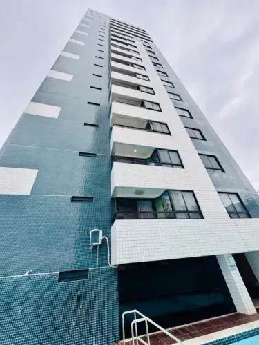 Flat com 33m² - Condomínio Golden Tower - Areia Preta - Natal RN