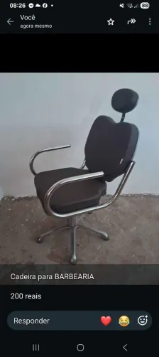 Cadeira para Barbearia