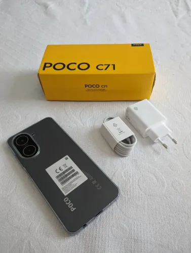 POCO C71 Black - Zerado na Caixa!