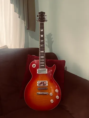 Tagima TLP Flamed - Cherry Sunburst
