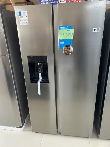 Refrigerador by side 570 L nova só 6500 parcela