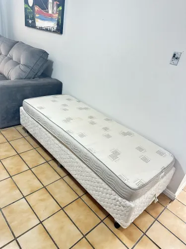 Base cama solteiro 4 unidades