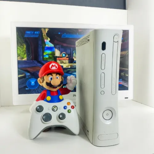Xbox 360 ARCADE + HD COM 70 JOGOS