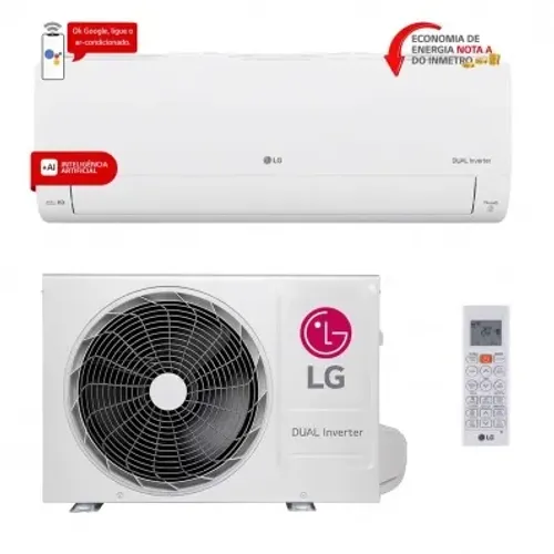 Ar Condicionado LG Split Inverter Frio 9000BTUs com Wifi 220V Voice LG