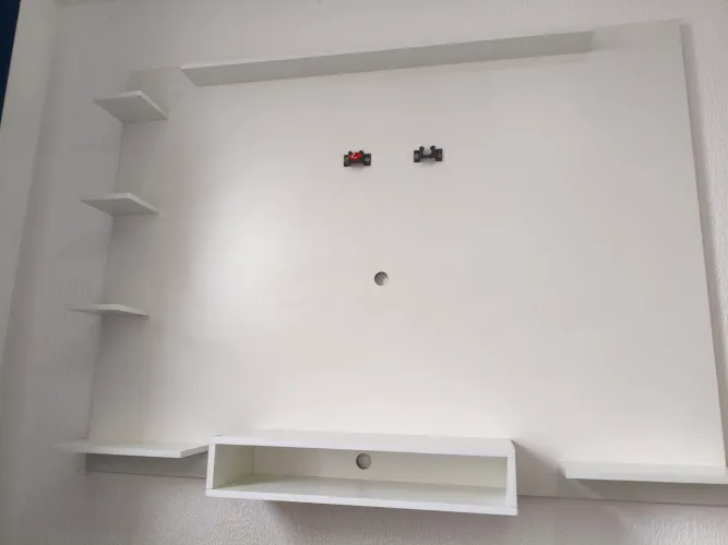 Painel de TV Branco para até 55" - Único Dono