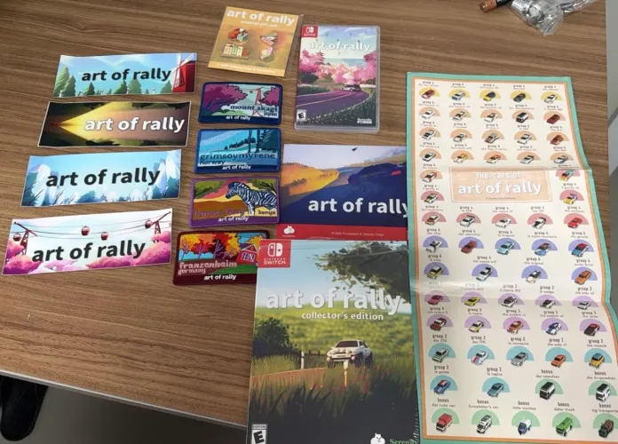 Edição Especial Art of rally Nintendo switch