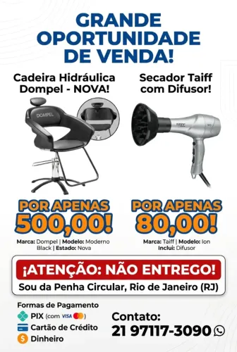 Secador de cabelo