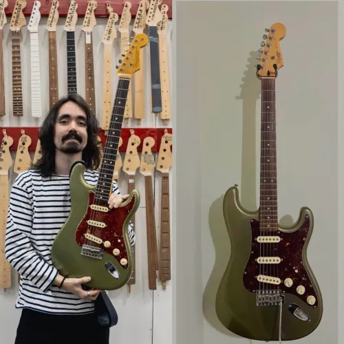 Squier inspirada na fender do asato 