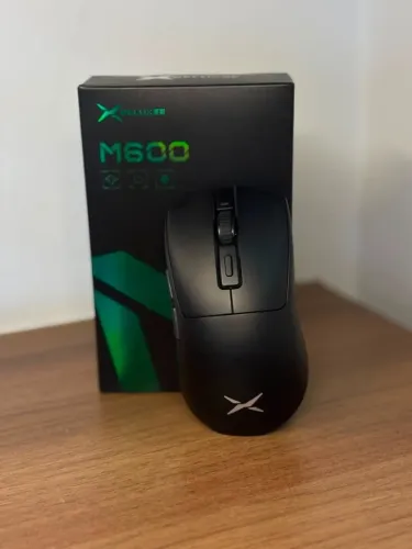 Mouse Gamer Sem Fio Delux M600 Preto