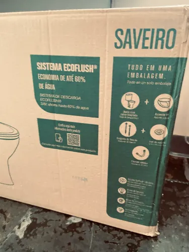 Vaso sanitário Celite com caixa acoplada