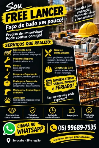 Disponível para Free Lancer