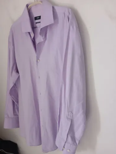 LINDA CAMISA SOCIAL MASCULINA BOSS HUGO BOSS IMPECÁVEL GG