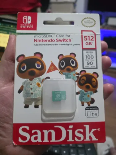 MicroSD 512GB - Nintendo Switch