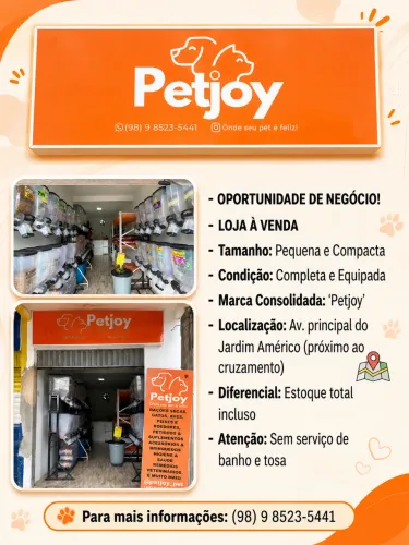 Passo loja completa, ramo pet shop pronto para operar e faturar
