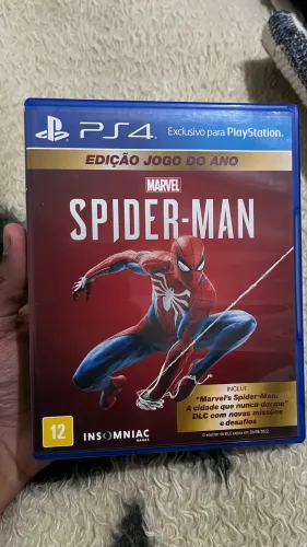 Vendo jogo Spider man ps4 
