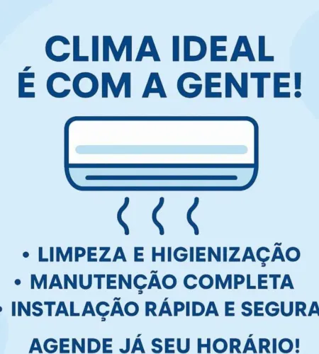 Venda,instalação,manutenção e limpeza